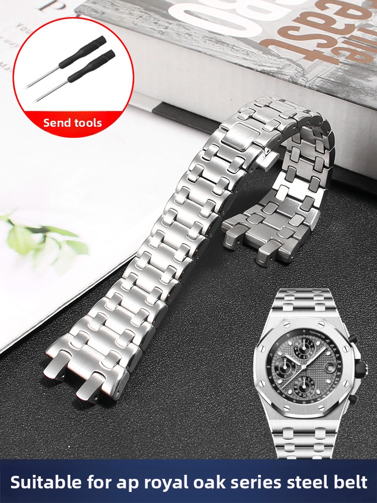 Audemars Piguet Watch Royal Oak Offshore - Cinturino in Acciaio Inossidabile per Orologi