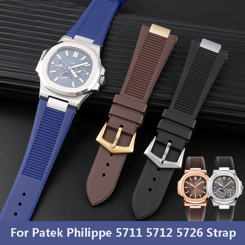 Patek Philippe Watch Nautilus - Cinturino in Silicone per PP Patek