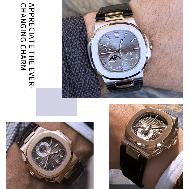 Cinturino in vera pelle con pa - Patek Philippe Watch Nautilus recensione e prezzo