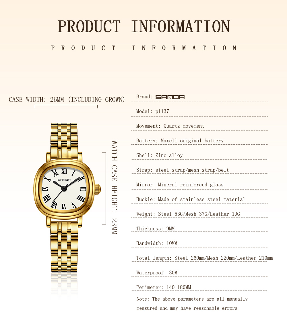 SANDA Top 1137 Orologio al qua - Stainless Bracelet Diver recensione e prezzo