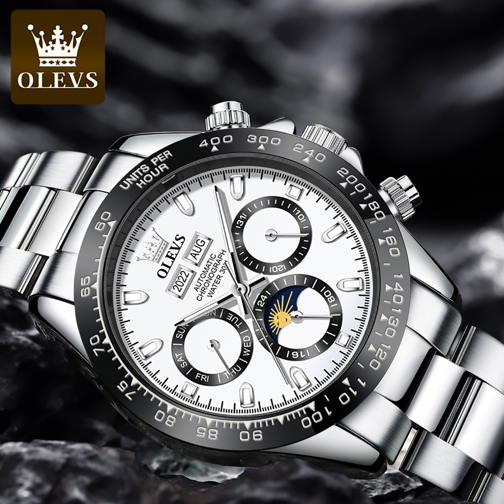 OLEVS 6654 Orologio da uomo di - Omega Watch Seamaster recensione e prezzo
