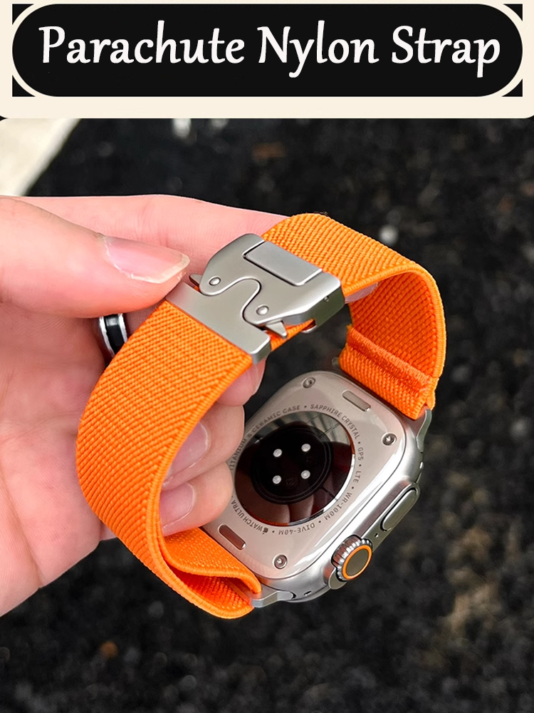 Cinturini per Apple Watch ultr - Parachute Strap Elastic recensione e prezzo