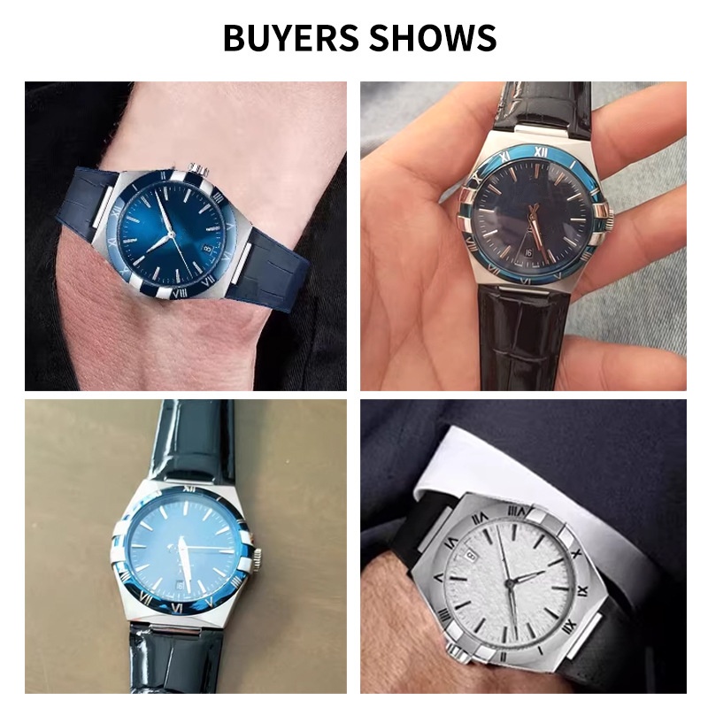 Cinturino in pelle per la seri - Omega Watch Constellation recensione e prezzo